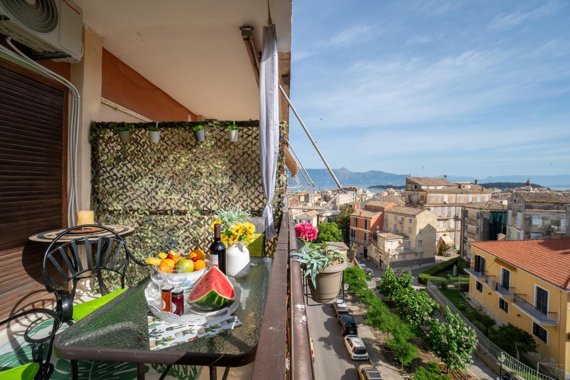 Corfu Panoramic View All The City ภายนอก รูปภาพ
